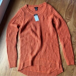 Rue 21 Open Knit Tunic Sweater S NWT